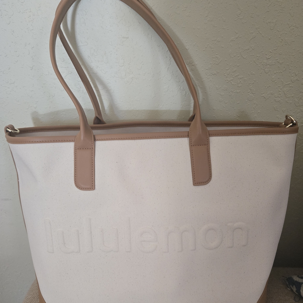 Lululemon Classix Canvas Tote Bag